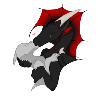 💋 emoji Crimson Night Sky Telegram sticker 5 of 106