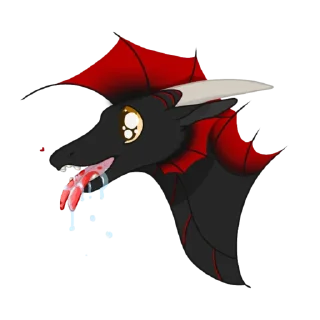 😏 emoji Crimson Night Sky Telegram sticker 20 of 106