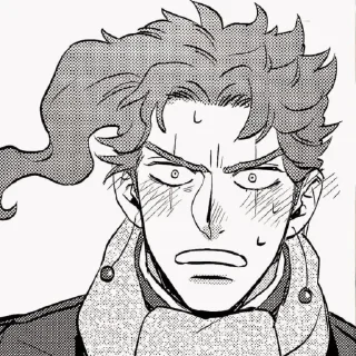 💬 emoji Kakyoin Noriaki( @Stikerslissa ) Telegram sticker 4 of 31