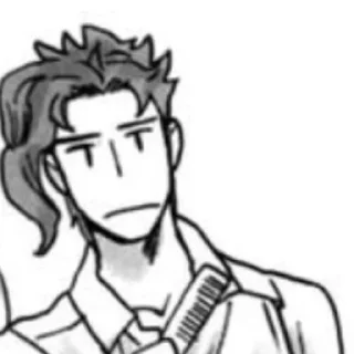 Sticker from Kakyoin Noriaki