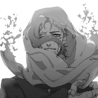 💬 emoji Kakyoin Noriaki( @Stikerslissa ) Telegram sticker 10 of 31