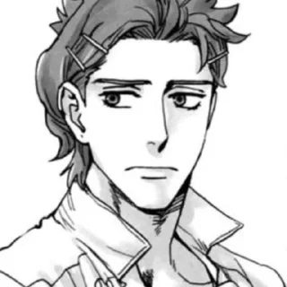 Sticker from Kakyoin Noriaki