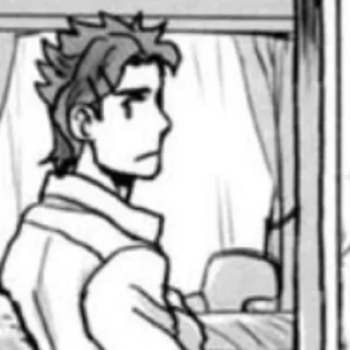 Sticker from Kakyoin Noriaki