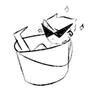 Sticker from Dirk Strider good stickerpack