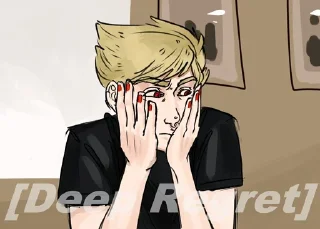 🙄 emoji Dirk Strider good stickerpack Telegram sticker 7 of 55