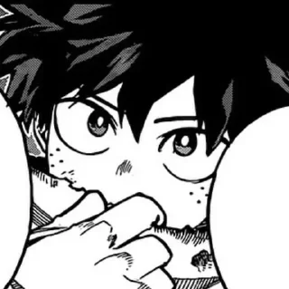 Sticker from Mha