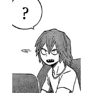Sticker from Kirishima MHA
