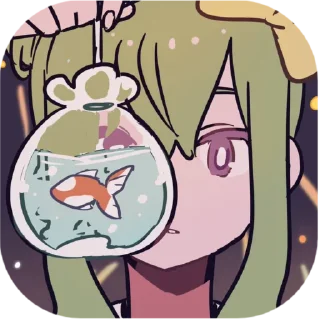 Sticker from .⊹ емунене4 @fuyukostickers ♡