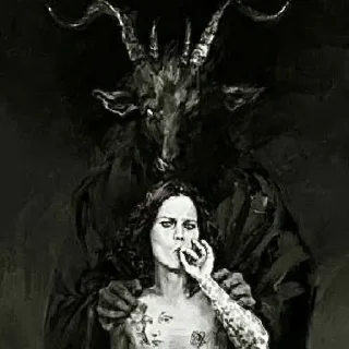 Sticker from Black metal