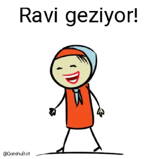 🚶‍♂️ emoji Ravi @Qonshubot Telegram sticker 10 of 31