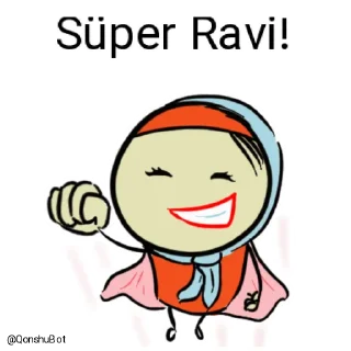 😎 emoji Ravi @Qonshubot Telegram sticker 6 of 31