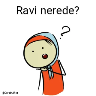 🤔 emoji Ravi @Qonshubot Telegram sticker 5 of 31