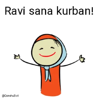 🤗 emoji Ravi @Qonshubot Telegram sticker 18 of 31