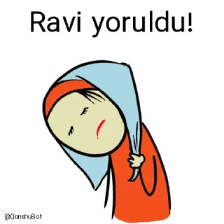 😣 emoji Ravi @Qonshubot Telegram sticker 9 of 31