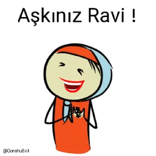 ❤️ emoji Ravi @Qonshubot Telegram sticker 7 of 31