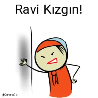 😡 emoji Ravi @Qonshubot Telegram sticker 16 of 31