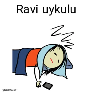 😴 emoji Ravi @Qonshubot Telegram sticker 17 of 31