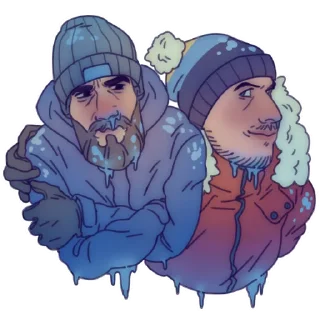 🥶 emoji лучшее тревел шоу Telegram sticker 11 of 20