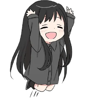 Sticker from Аниме тян 2 @Nyasticks