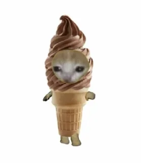 🍦 emoji Еда из котиков Telegram sticker 6 of 44