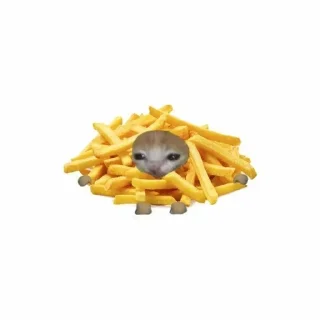 🍟 emoji Еда из котиков Telegram sticker 20 of 44