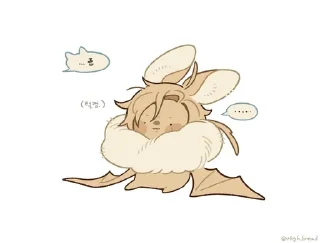 Sticker from hugo vlad by @moonbunby