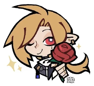 Sticker from hugo vlad by @moonbunby