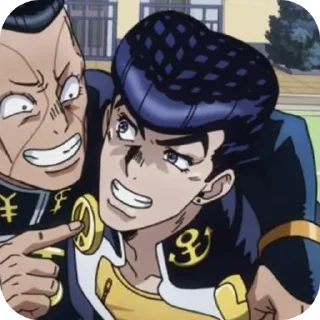 😁 emoji Josuke ➩ @Earth928B Telegram sticker 13 of 50