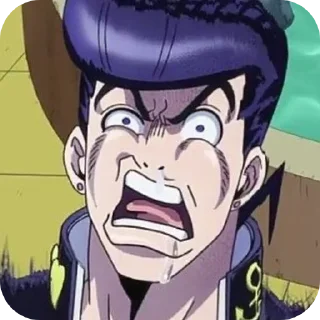 😵‍💫 emoji Josuke ➩ @Earth928B Telegram sticker 8 of 50