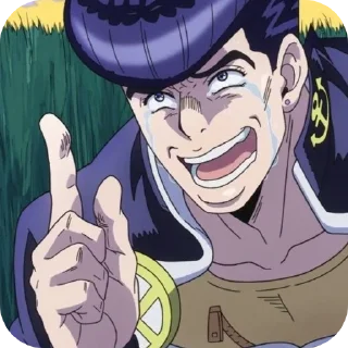 🤣 emoji Josuke ➩ @Earth928B Telegram sticker 6 of 50