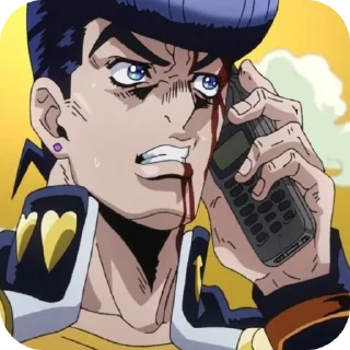 📞 emoji Josuke ➩ @Earth928B Telegram sticker 7 of 50