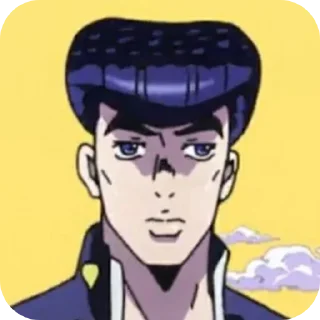 🙄 emoji Josuke ➩ @Earth928B Telegram sticker 17 of 50
