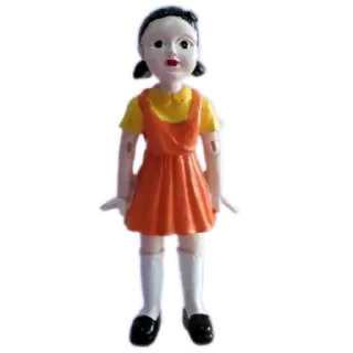 Sticker from кальмары в игре ВБ фигурки купить онлайн