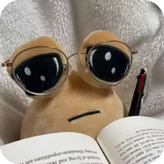 🤓 emoji pou Ukraine 🇺🇦 Telegram sticker 11 of 27