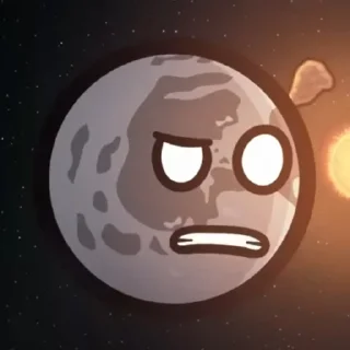 🤨 emoji Луна @Nattylwoah КТО этО ЮЗАЕТ..?? Telegram sticker 24 of 54