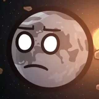 🙁 emoji Луна @Nattylwoah КТО этО ЮЗАЕТ..?? Telegram sticker 20 of 54