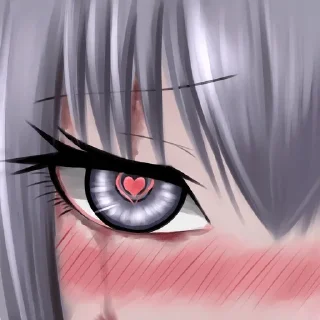 ❤️ emoji луна цист Telegram sticker 8 of 25