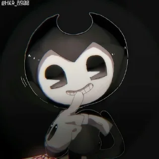 Sticker from Бенди >3 @shitpostllix0o0