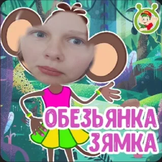 Sticker from Шкурка з мандарина