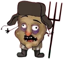 🇧🇾 emoji Rashka the Square Vatnik Telegram sticker 9 of 105