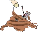 ⚡ emoji Rashka the Square Vatnik Telegram sticker 19 of 105