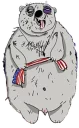 🐻 emoji Rashka the Square Vatnik Telegram sticker 8 of 105