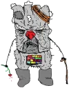👴 emoji Rashka the Square Vatnik Telegram sticker 24 of 105