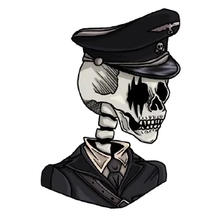 💀 emoji •X•FUHRER•X• Telegram sticker 5 of 33