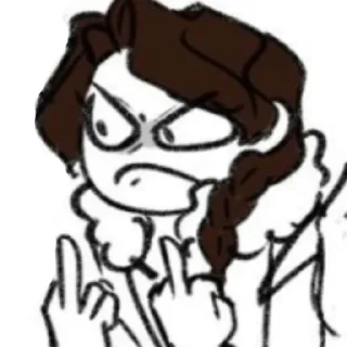 🖕 emoji Лопоклоша, делал лох и рукожоп;) Telegram sticker 12 of 85