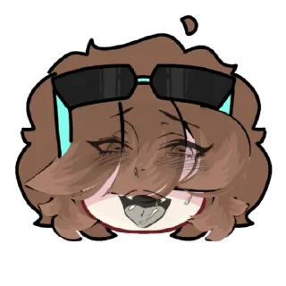🥵 emoji Лопоклоша/Автор@tiuxi_uwu/ Telegram sticker 2 of 11