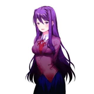 Sticker from Yuri_DokiDokiLiteratureClub_@j