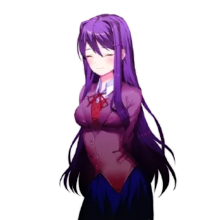 Sticker from Yuri_DokiDokiLiteratureClub_@j