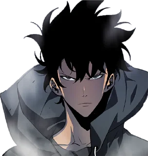 😠 emoji Solo Leveling Telegram sticker 16 of 72