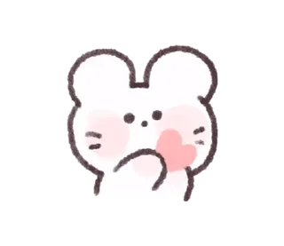Sticker from @CUTE_stickers_emoji ૮◞ ˕ ◟⑅ ა